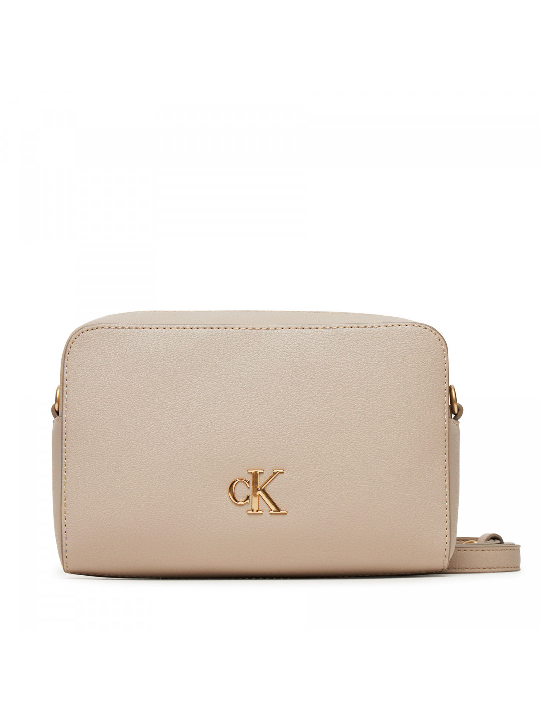 Kabelka Calvin Klein Jeans Minimal Monogram Ew Camera Bag LV04K3162G Écru